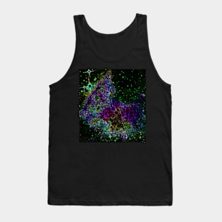 Black Panther Art - Glowing Edges 396 Tank Top